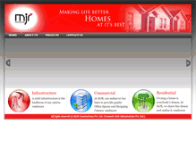 Tablet Screenshot of mjrinfrastructure.com